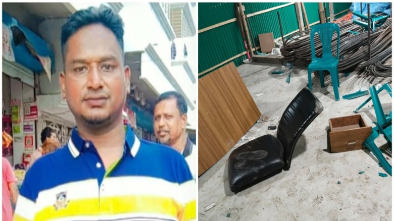রূপগঞ্জে মাদক ব্যবসায়ীর আস্তানায় এলাকাবাসীর হামলা ও উচ্ছেদ অ